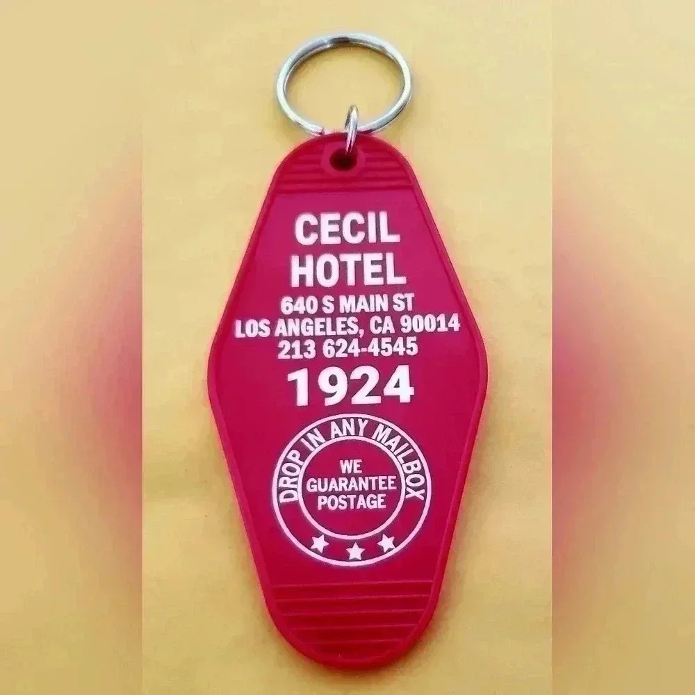 Scary hotel horror hot Keychain